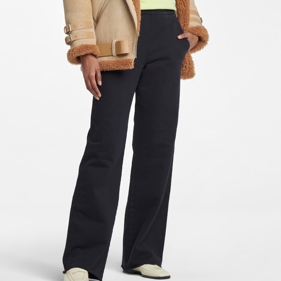 Acne Studios Pants - ACNE STUDIOS High Waist Wide Leg Sweatpants Small